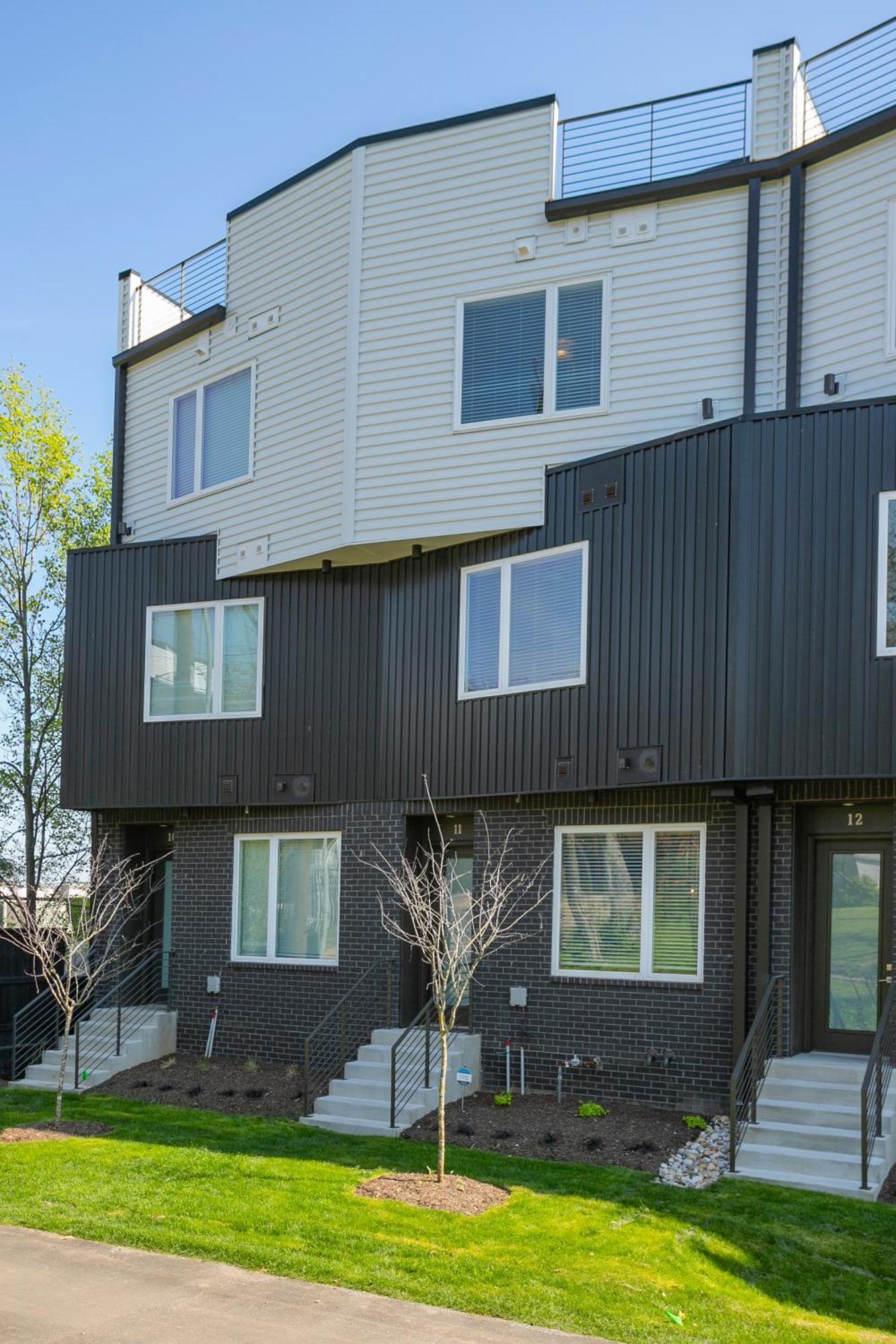 Luxury Townhome Skyline Views Mins To Dt Нэшвилл Экстерьер фото